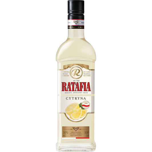 Ratafia Cytrynowa 30% 0,5 L