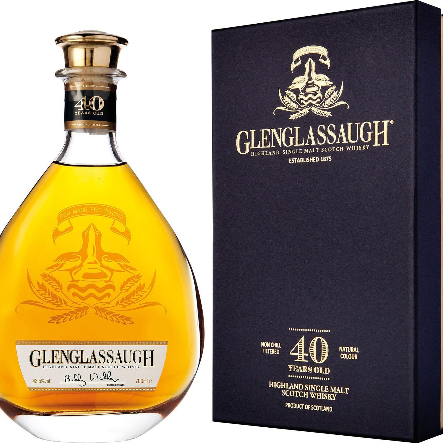 Glenglassaugh 40Yo 0,7L 42,5% Kartonik