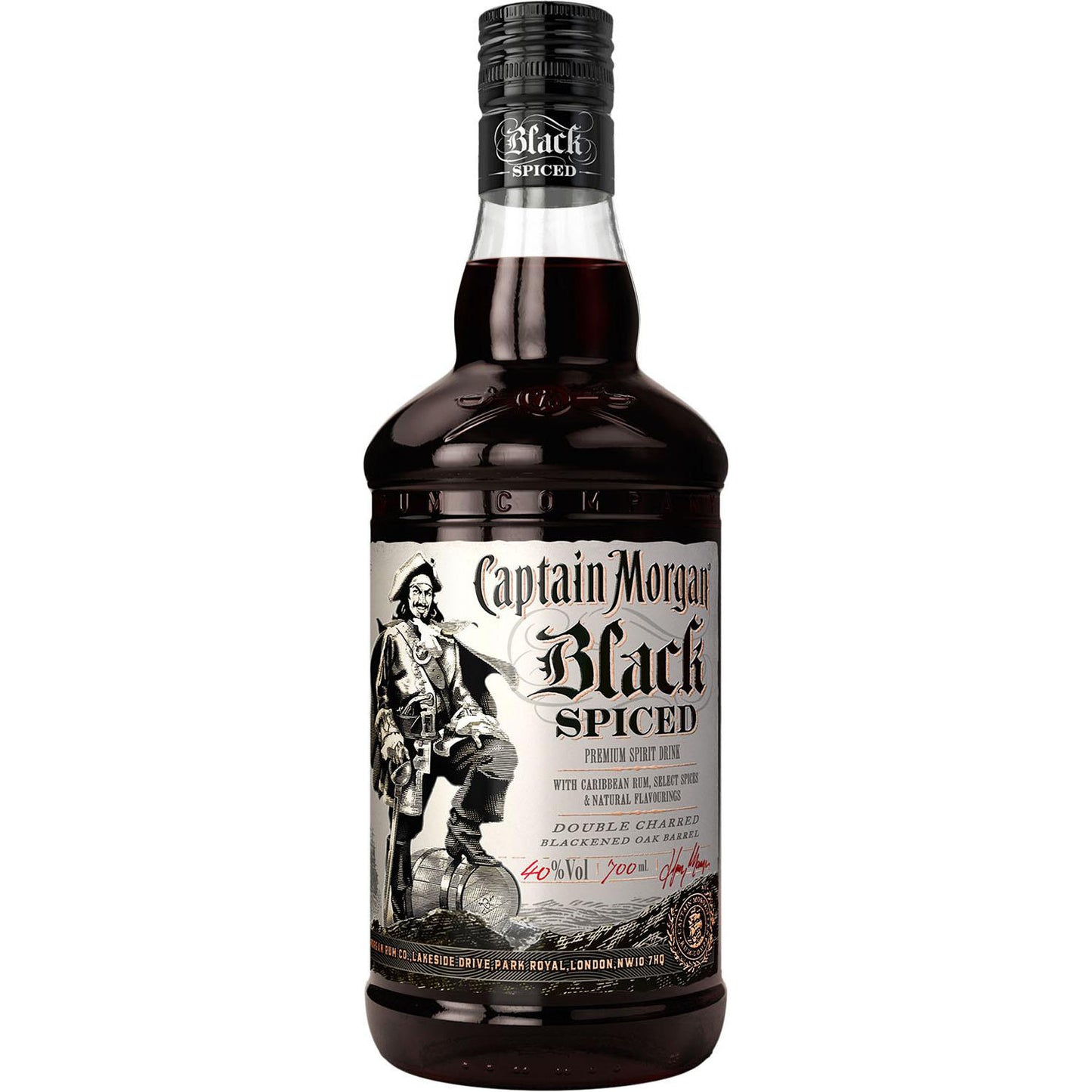 Captain Morgan Black Spiced 0,7