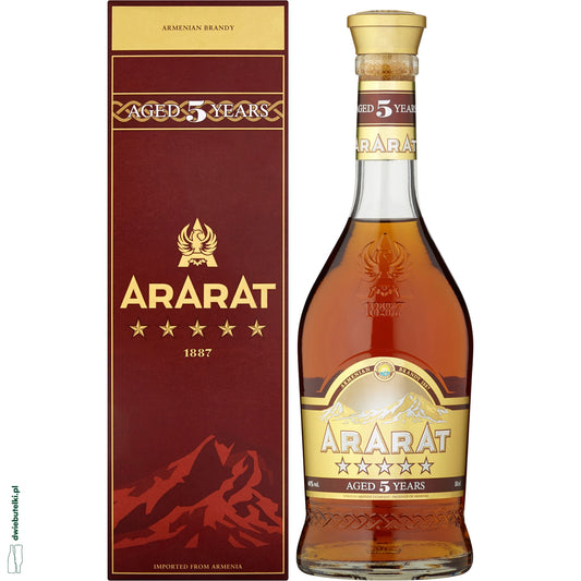 ARARAT 5 STARS 0,5L KARTONIK