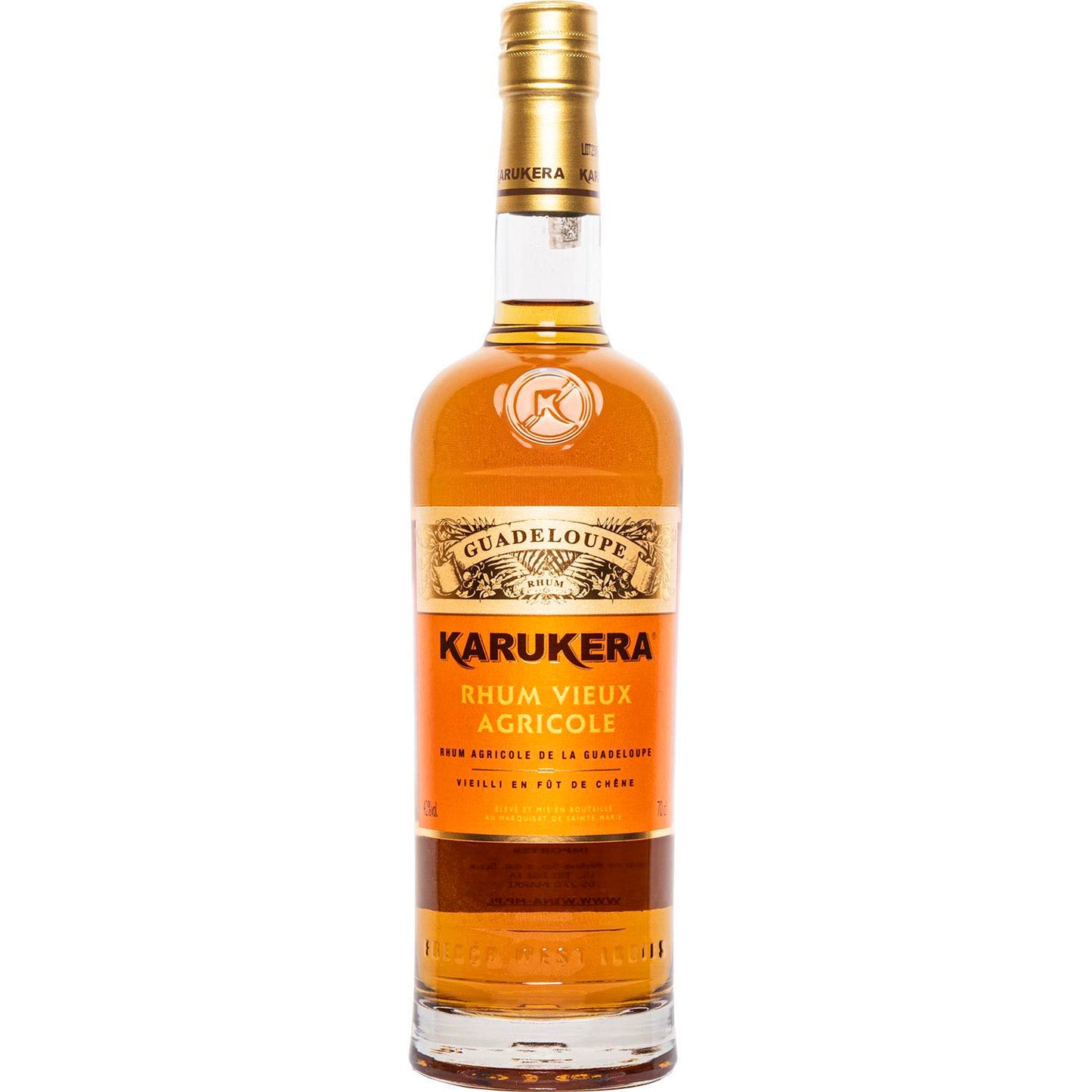 Karukera Rhum Vieux Agricole 0,7