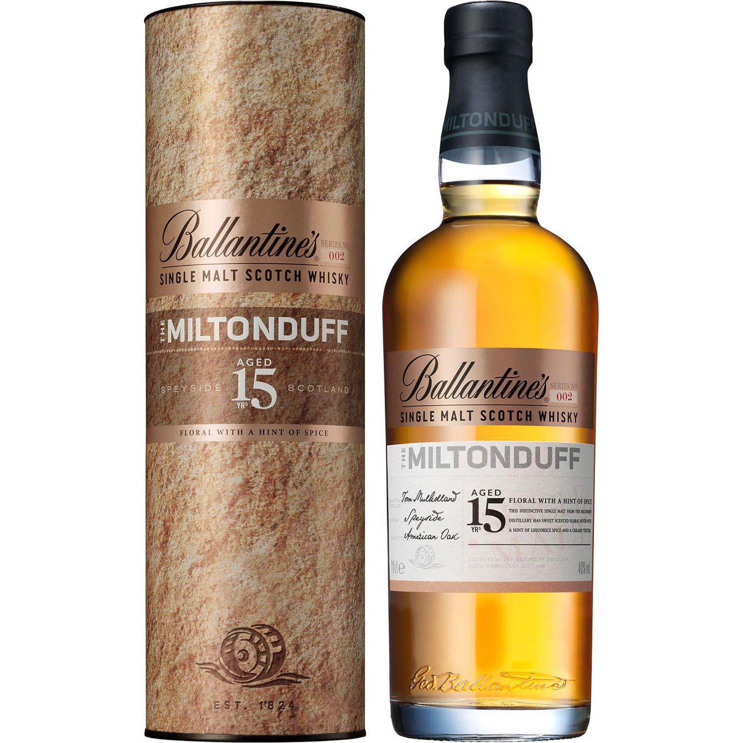 Ballantines Milton Duff 15'Yo 0,7L