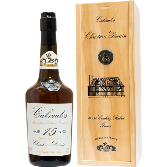 CALVADOS DROUIN 15YO SKRZYNKA