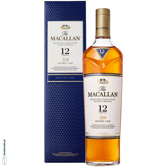 THE MACALLAN 12 YO 0,7L 40% DOUBLE CASK KARTON