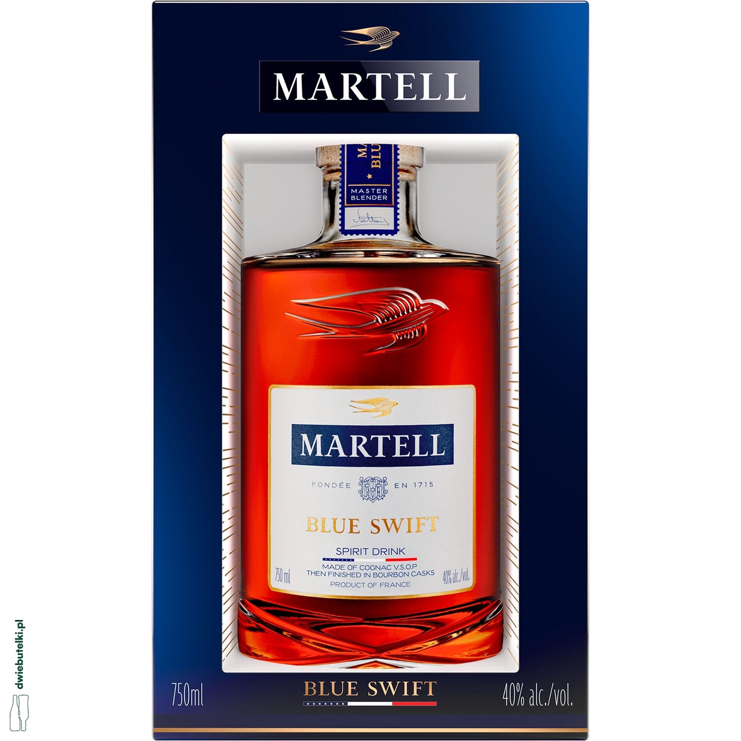 MARTELL BLUE SWIFT 0,7 KARTONIK