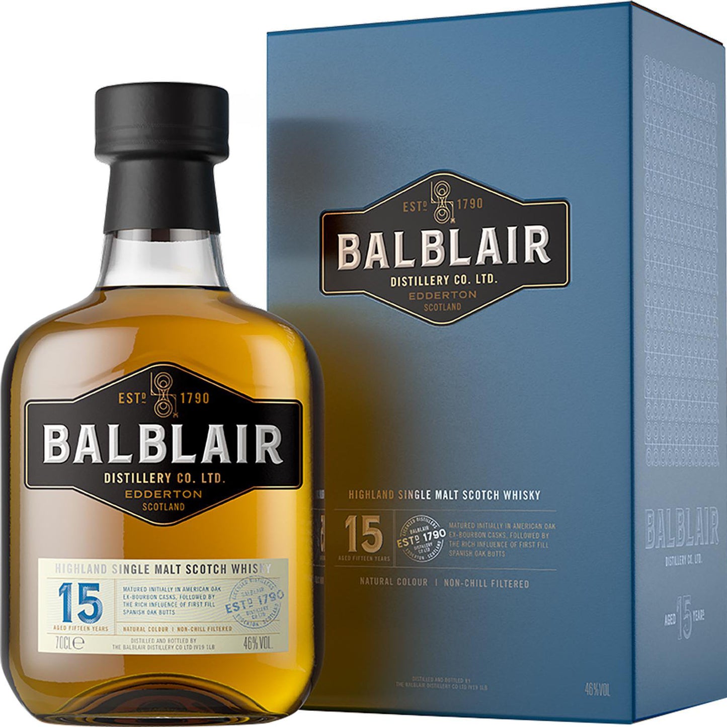 Balblair 15 Yo 0,7L 46%