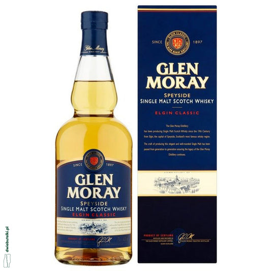 GLEN MORAY CLASSIC 0,7L 40% KARTON