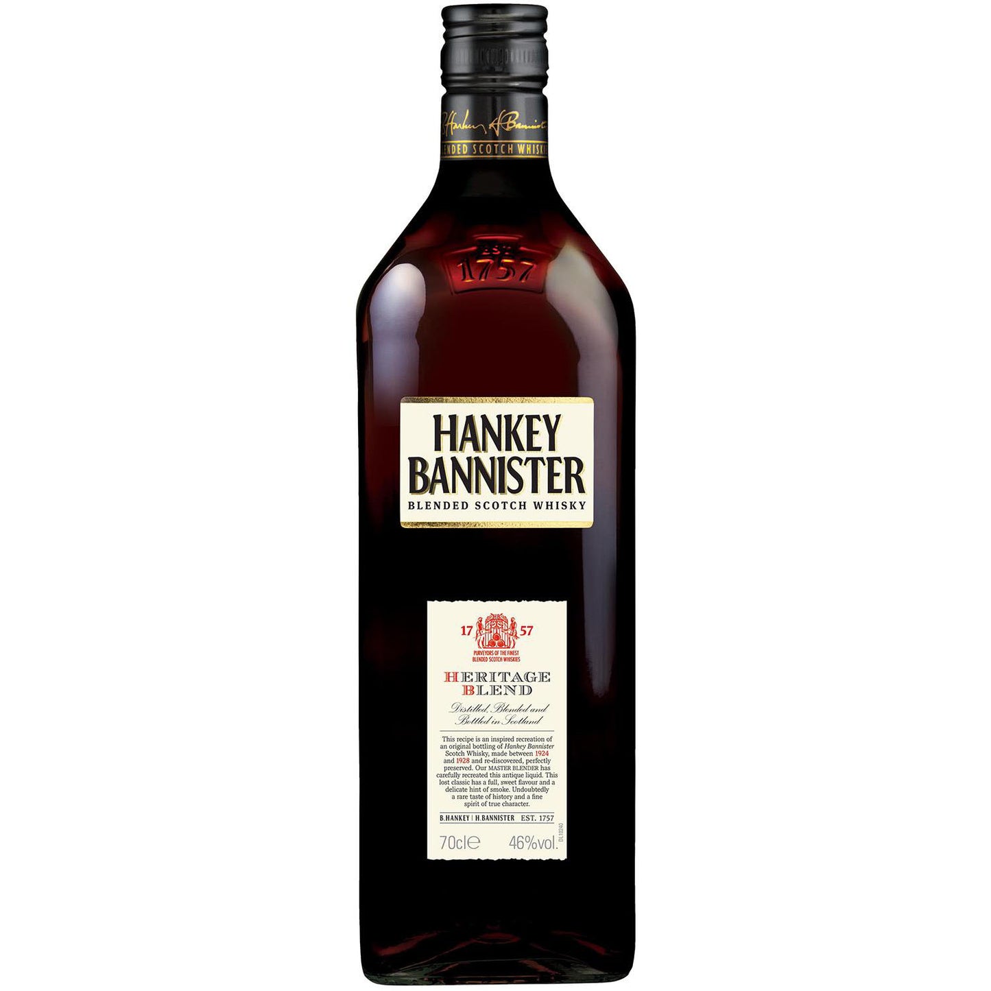 Hankey Banister Heritage 0.7L 46% Goły