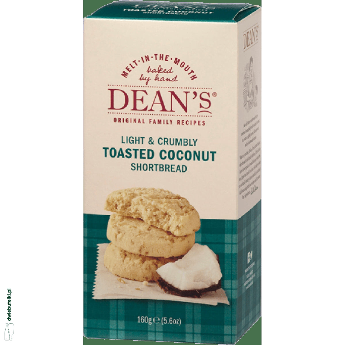 DEAN'S TOASTED COCONUT SHORTBREAD 160