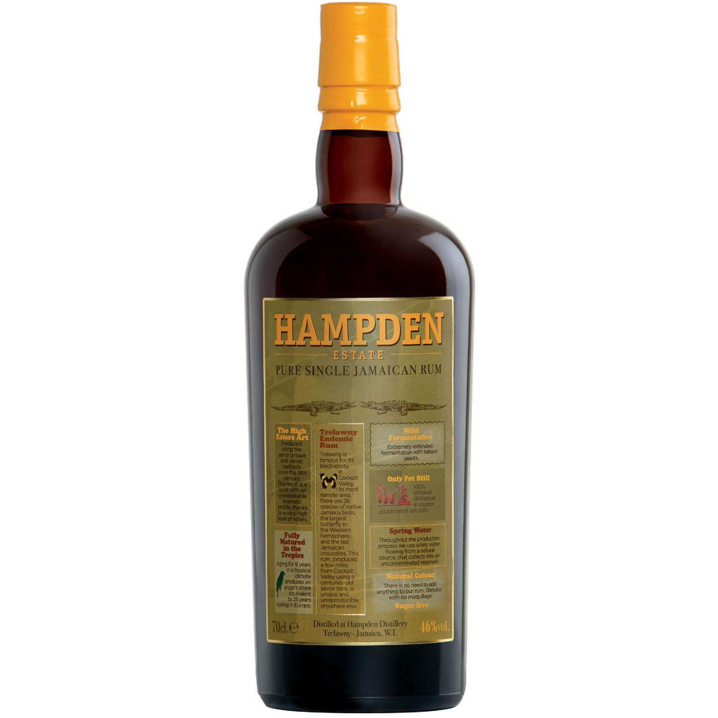 Hampden Estate Jamaican Rum 46% 0,7