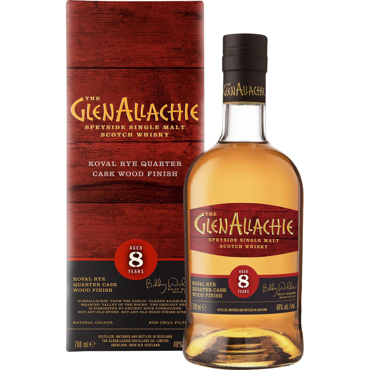 Glenallachie 8Yo Koval Quarter Casks 48% 0,7L