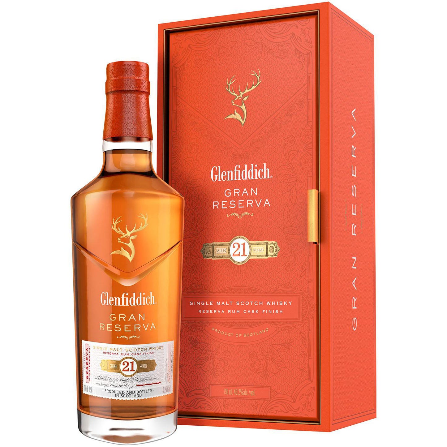 Glenfiddich 21 Yo 0.7L Kart