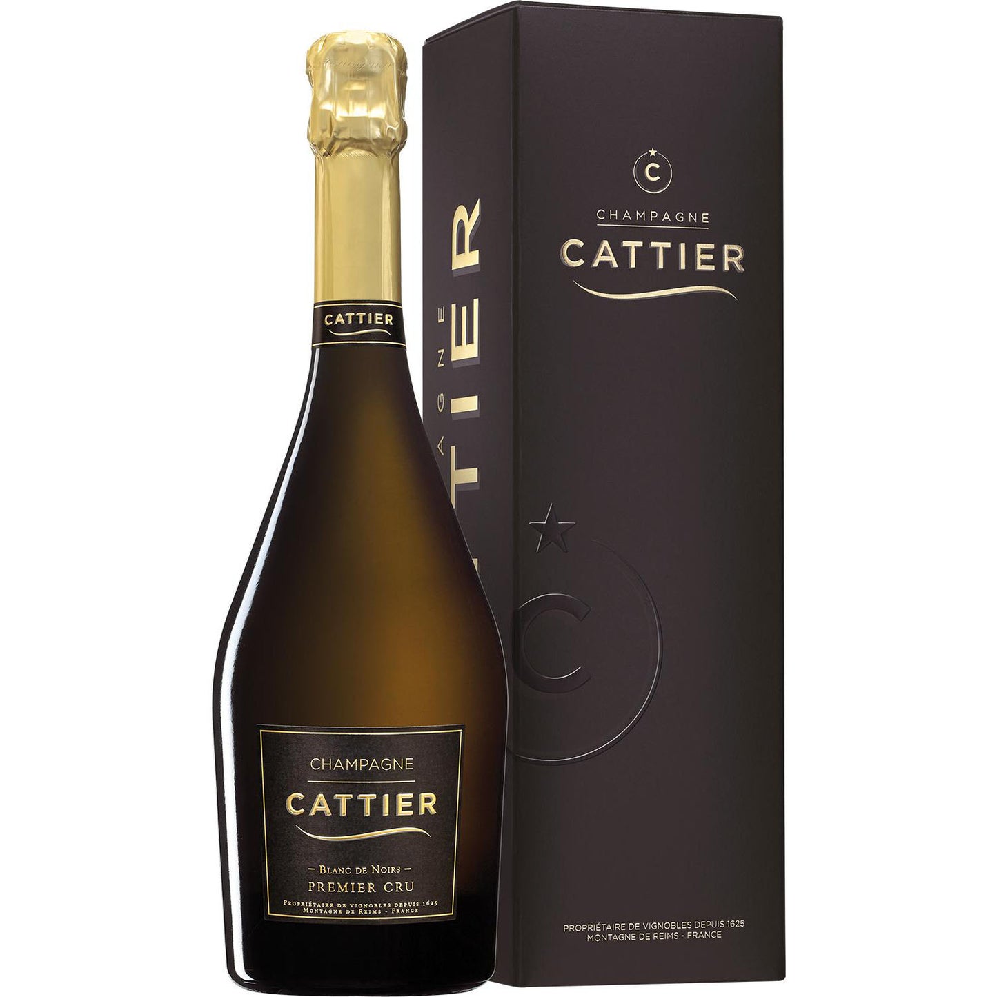 Cattier Blanc De Noir Brut Premier Cru 0,75 Kartonik