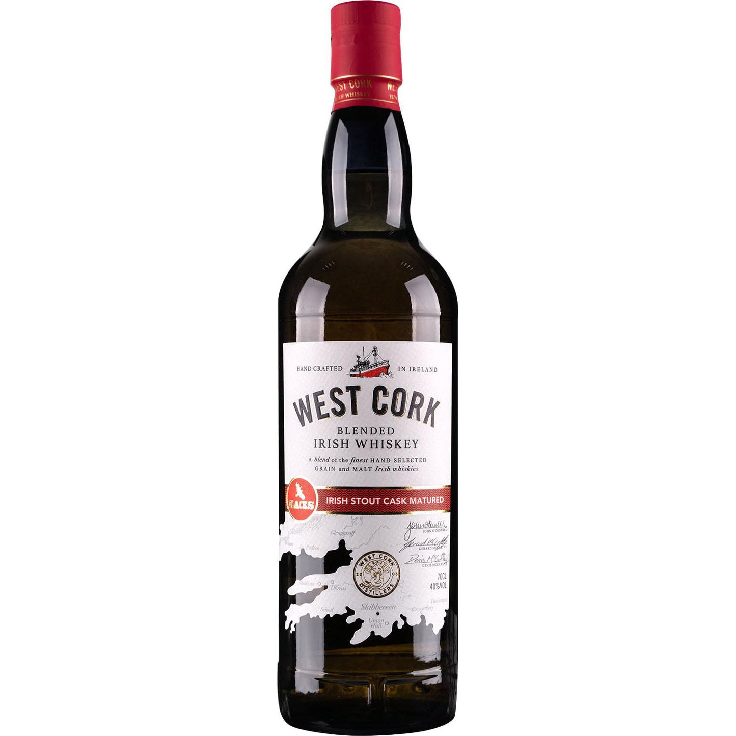 West Cork Blended Stout Cask 0,7 Goły 40%