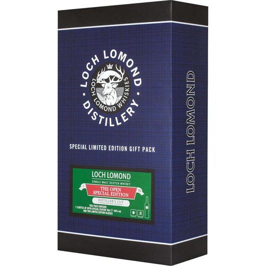 Loch Lomond The Open 0,7L 46% Gift+ 2 Szklanki Zielony