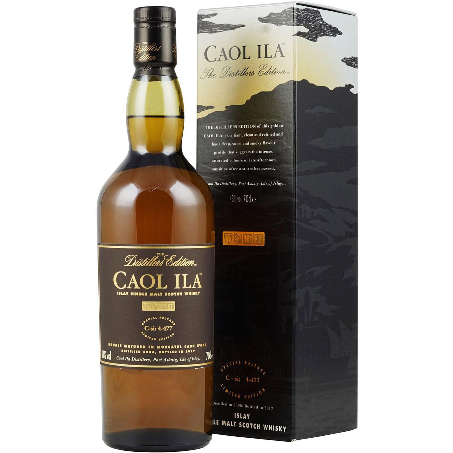 Caol Ila De 4-477 43% 0,7L Goły