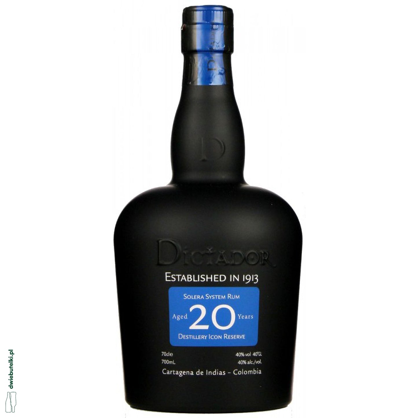 DICTADOR RUM 20'YO 40% 0,7L GOLY