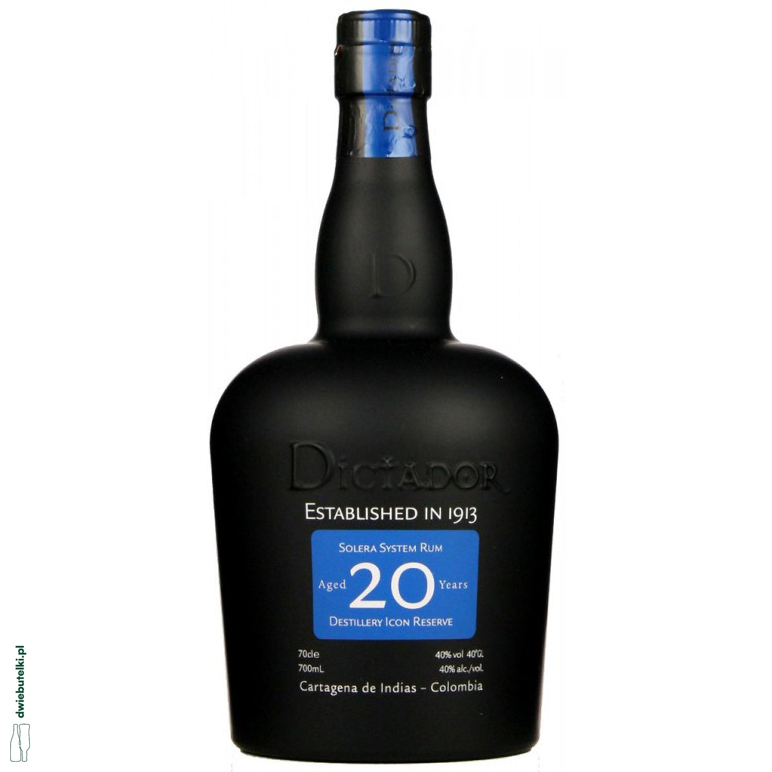 DICTADOR RUM 20'YO 40% 0,7L GOLY