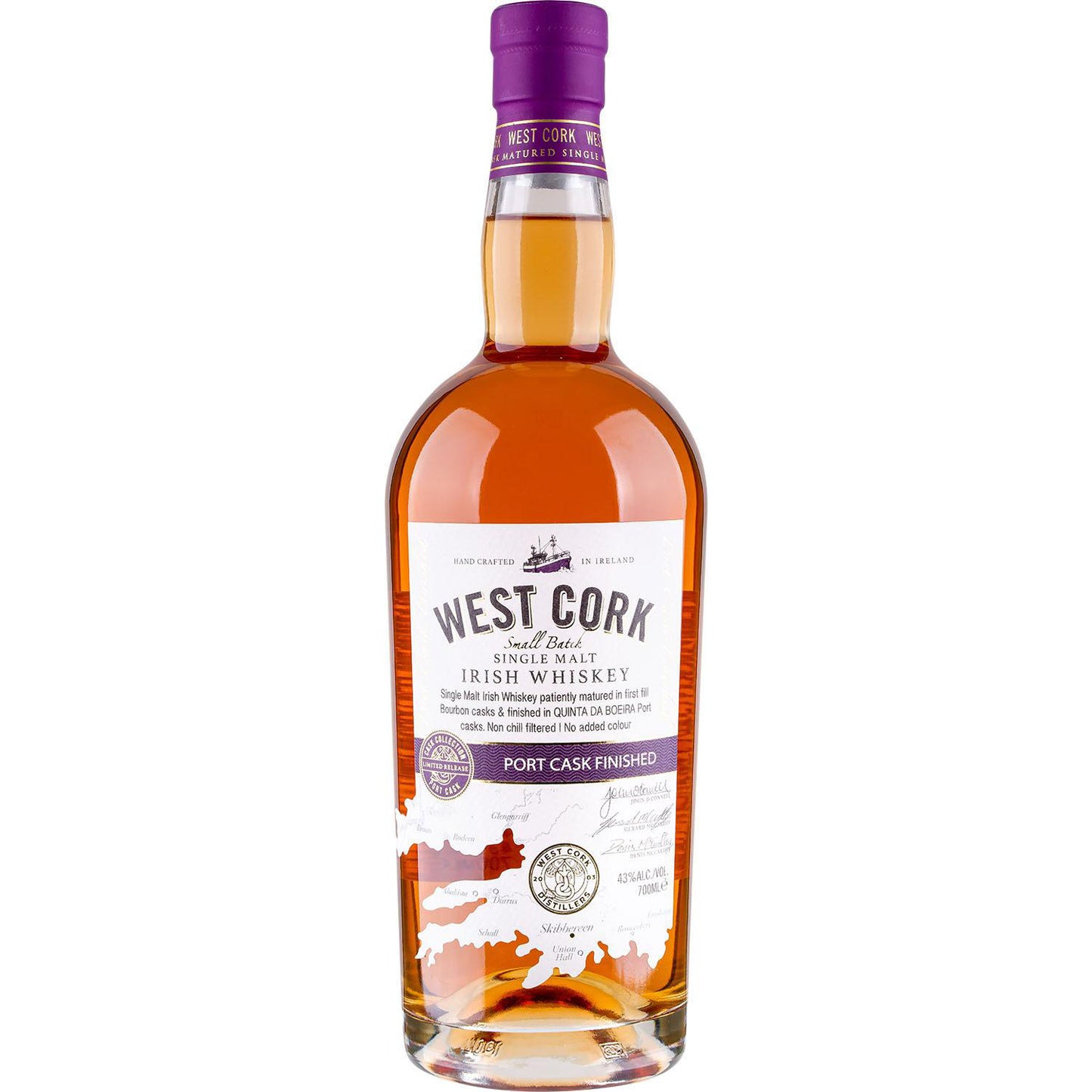 West Cork Port Cask Finished 0,7 L Goły