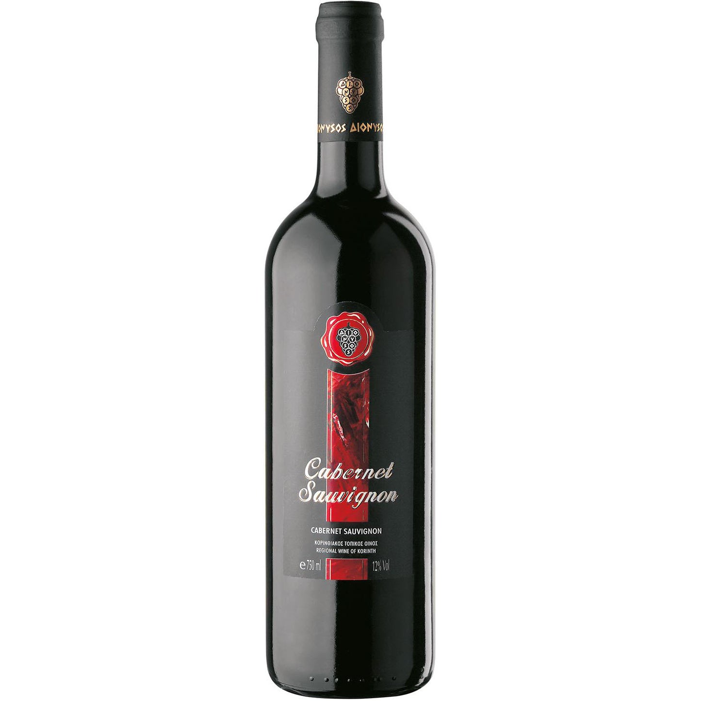 Cabernet Sauvignon 12,5% 0,75 Dionysos