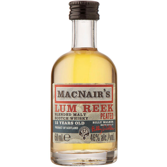 Macnair'S Lum Reek 12'Yo Peated Blended Malt 0,05L Mini