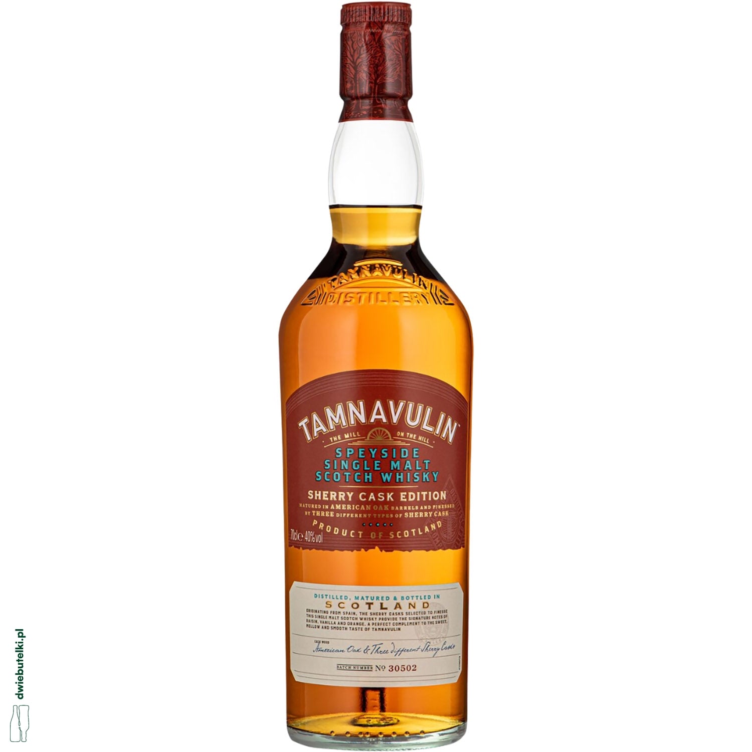 TAMNAVULIN SPEYSIDE SHERRY CASK 0,7L 40%