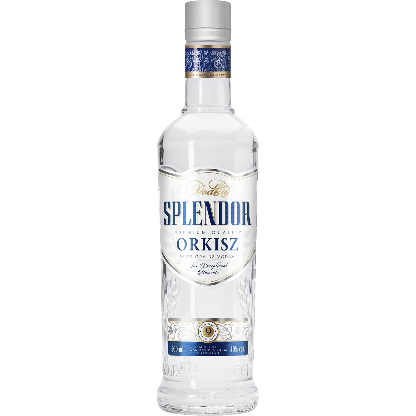 SPLENDOR ORKISZ PURE VODKA 0,5L 40%