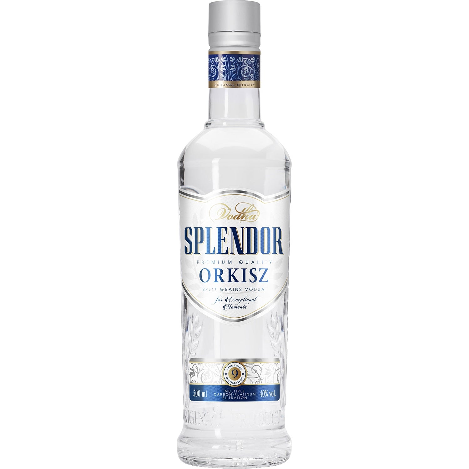 SPLENDOR ORKISZ PURE VODKA 0,5L 40%
