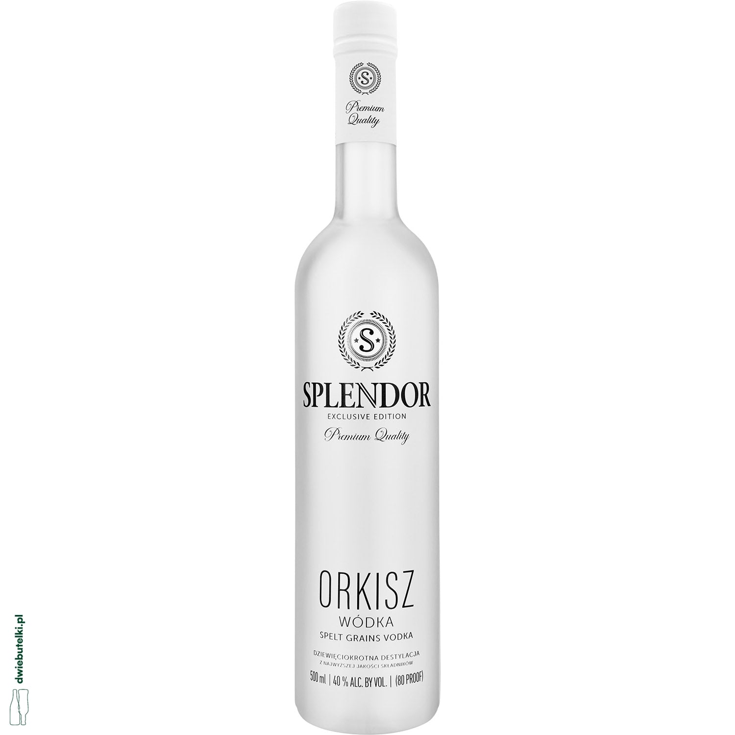 SPLENDOR ORKISZ PURE VODKA 0,5L 40%