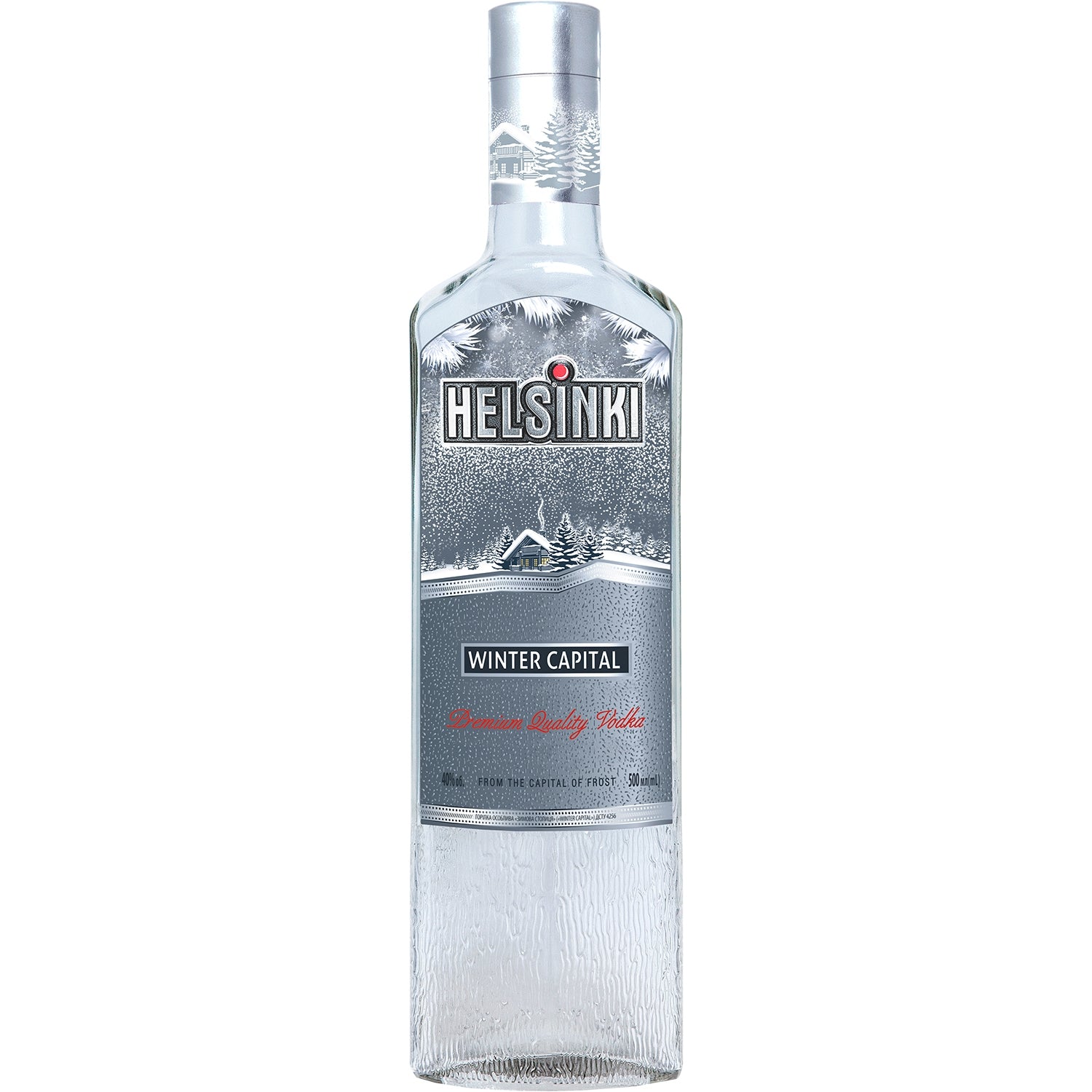 HELSINKI WINTER CAPITAL SILVER VODKA 0,5L