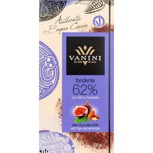 Vanini Dark 62% Figs Almonds 7462