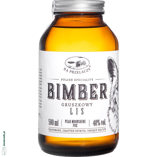 NA PRZELACZY BIMBER LIS 0,5L 40%