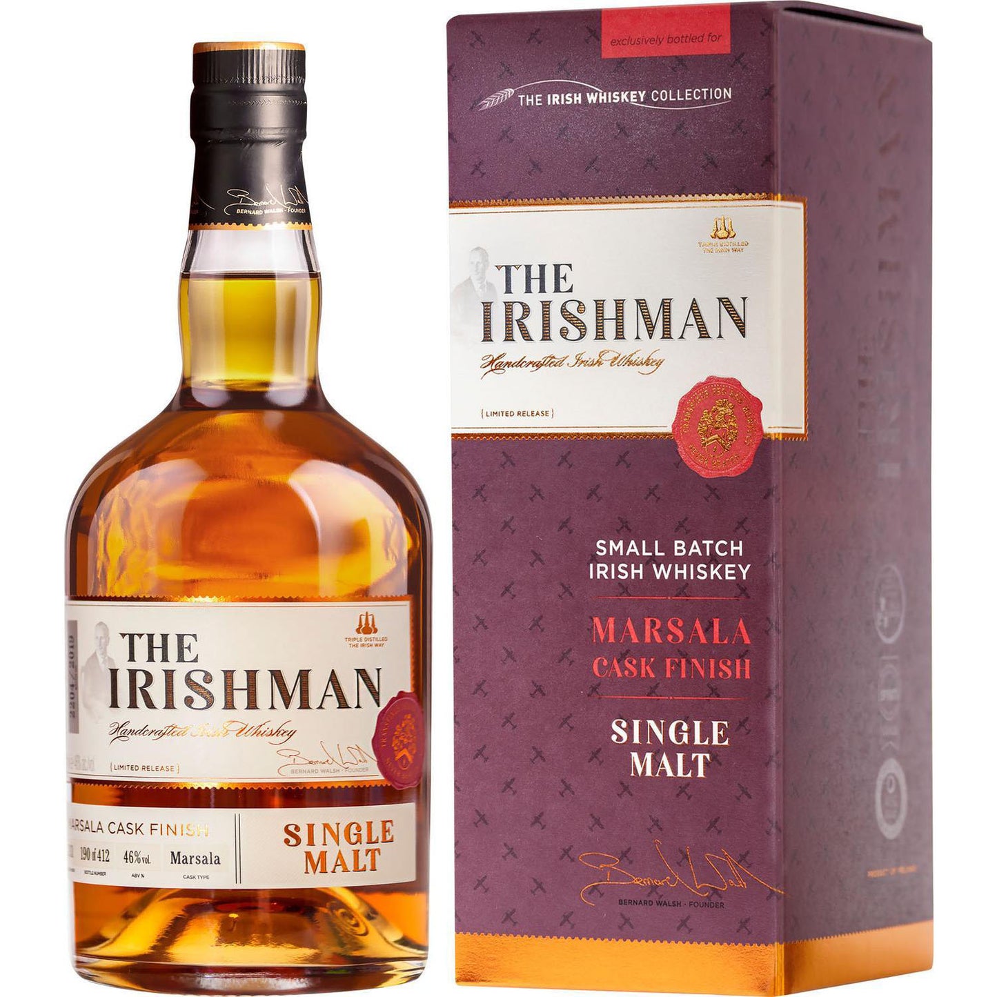 The Irishman Single Malt Marsala Finish 0,7 46%