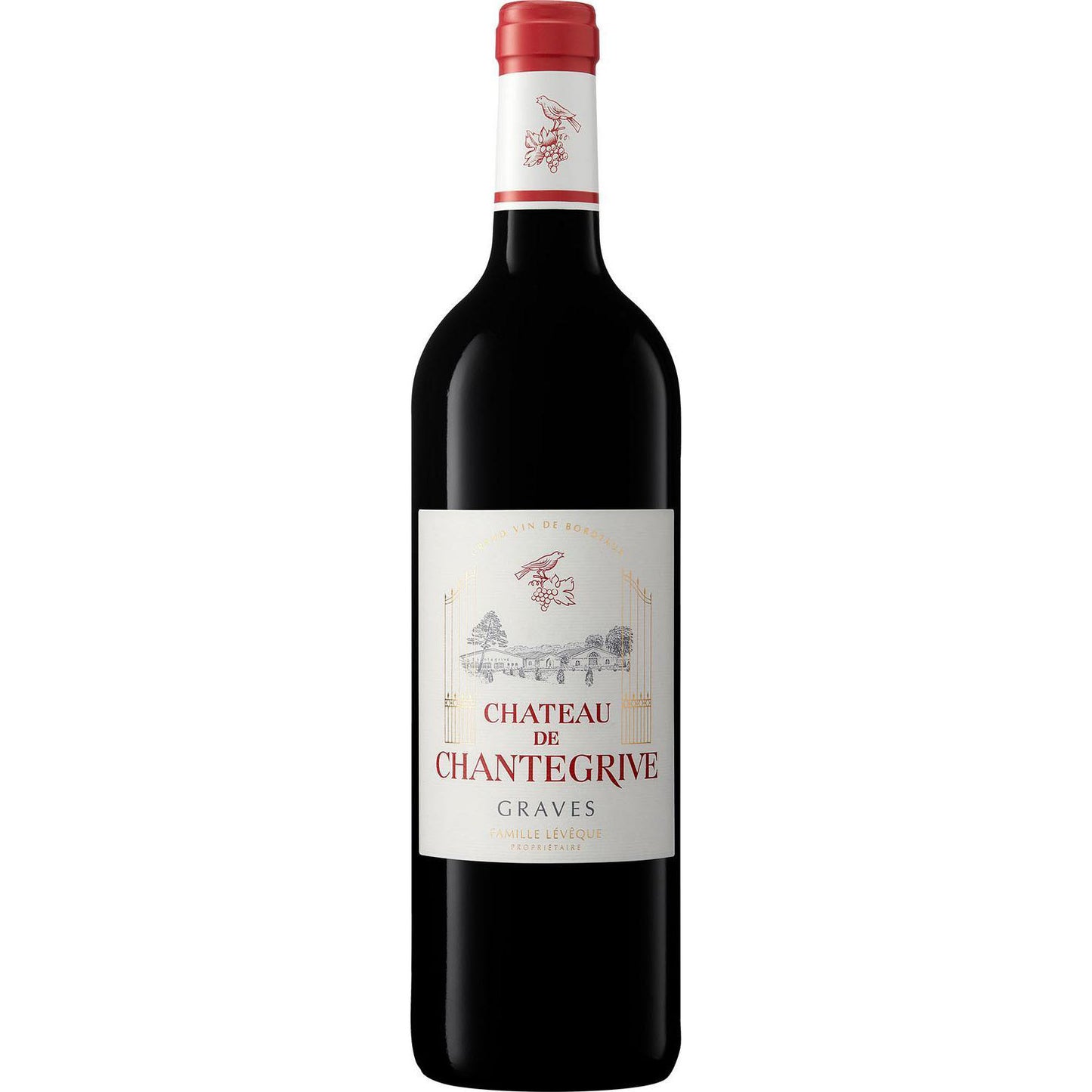 Chateau De Chantegrive 2018 Grav.Rouge0,75