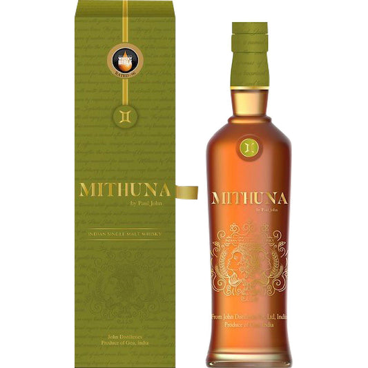 Paul John Single Malt, Mithuna 0,7L 58% Karton