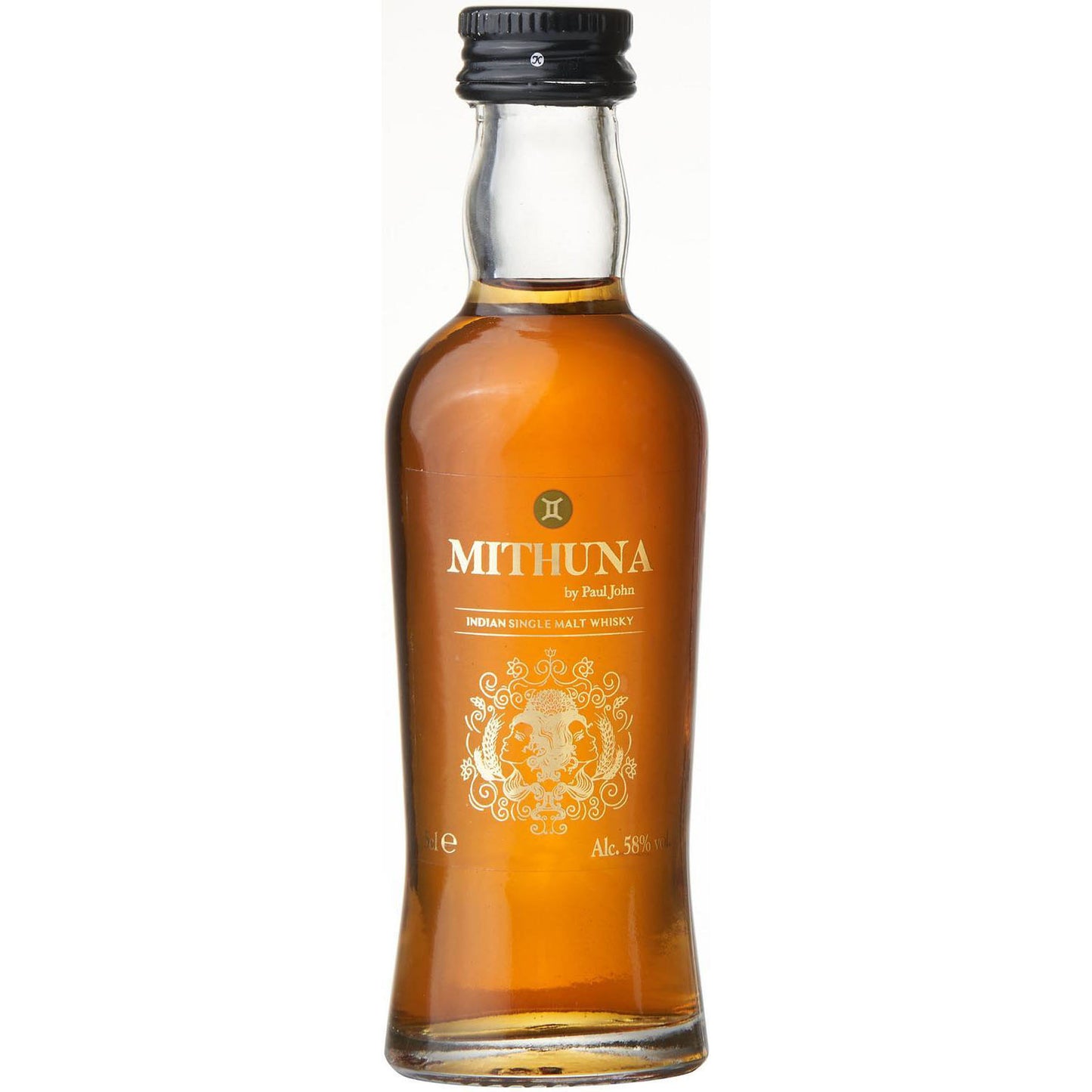 Paul John Single Malt, Mithuna 0,05L Mini 58%