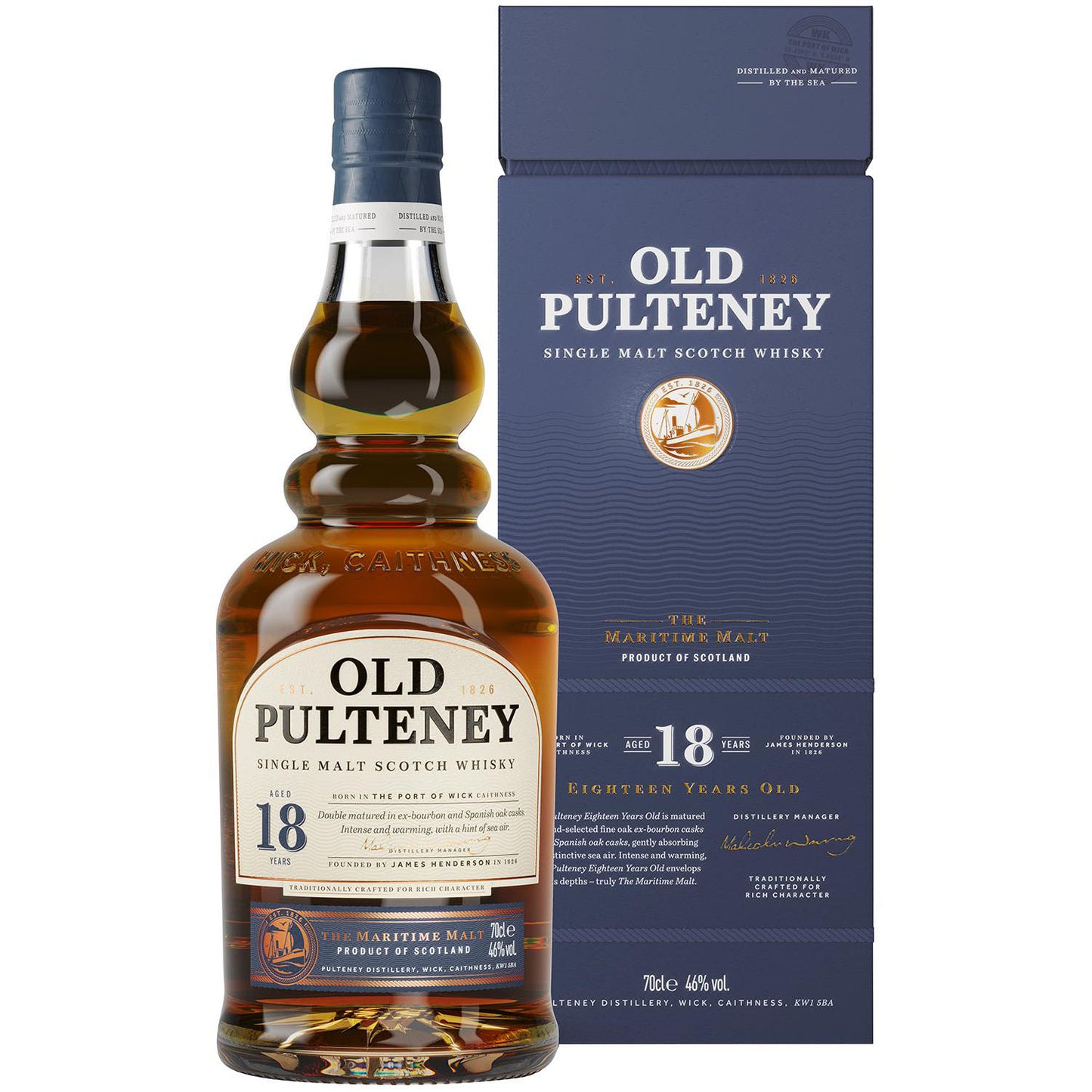 Old Pulteney 18 Yo 0,7L 46% Kartonik