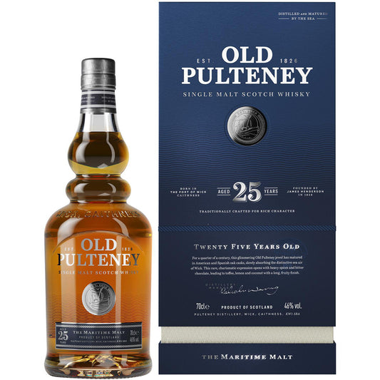 Old Pulteney 25 Yo 0,7 L 46% Kartonik