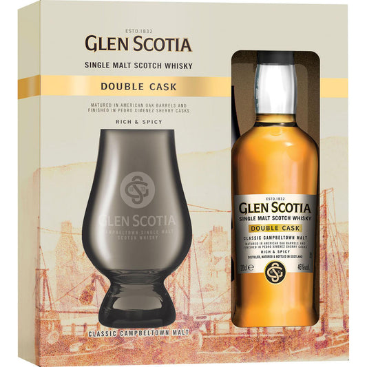 Glen Scotia Double Cask 0,2L + Glass