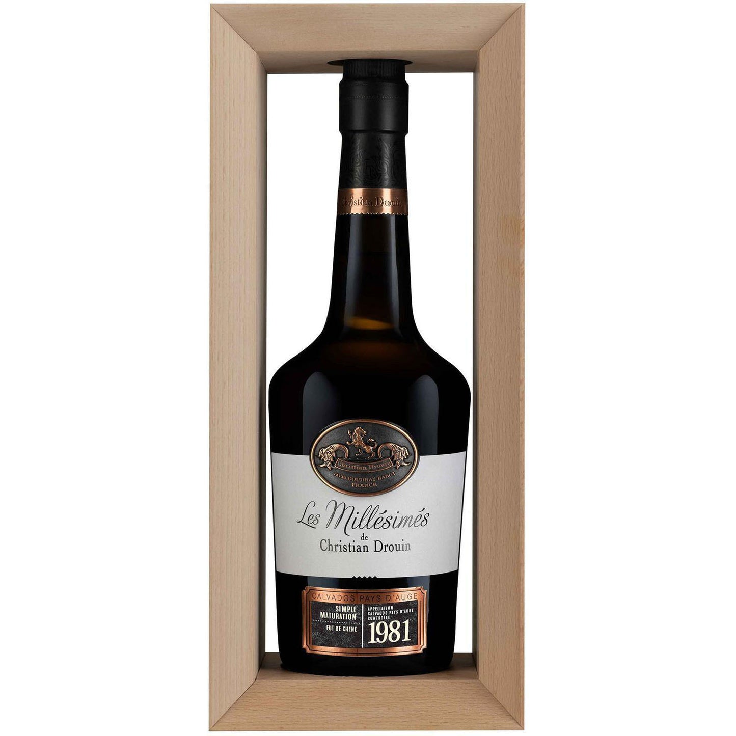 Calvados Drouin Millesime 1961 0,7L 40% Kartonik