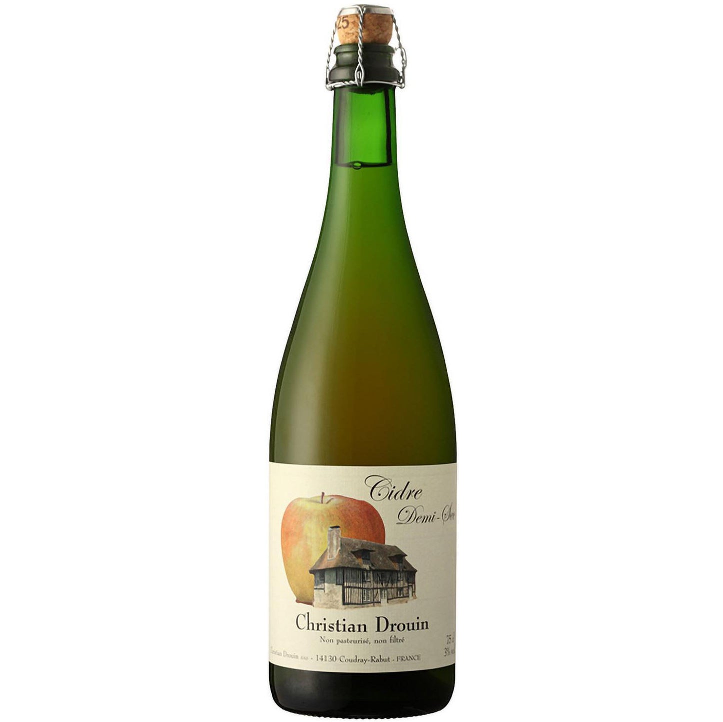 Christian Drouin Cidre 0,75L 3,0% Demi Sec