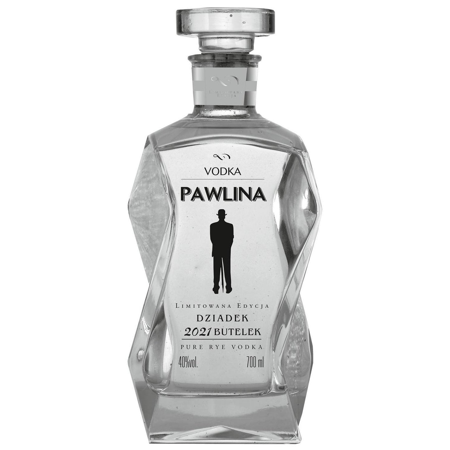 Pawlina Vodka 0,7 Karafka Limited 2021 Dziadek