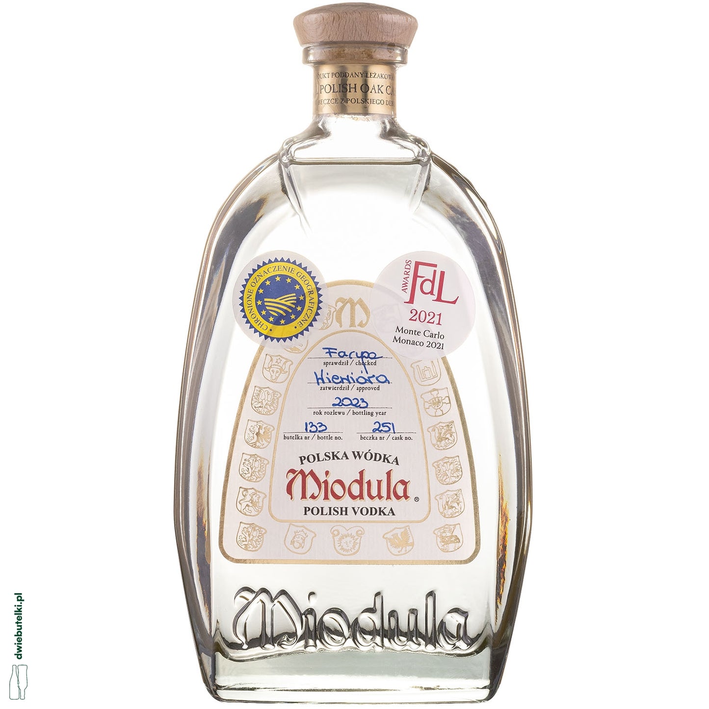 MIODULA WÓDKA 0,5L GOŁA