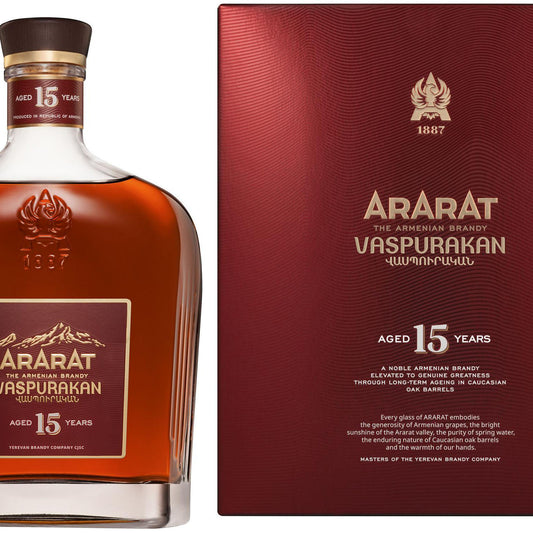 Ararat Vaspurakan Aged 15 Years 0,7L Karton New