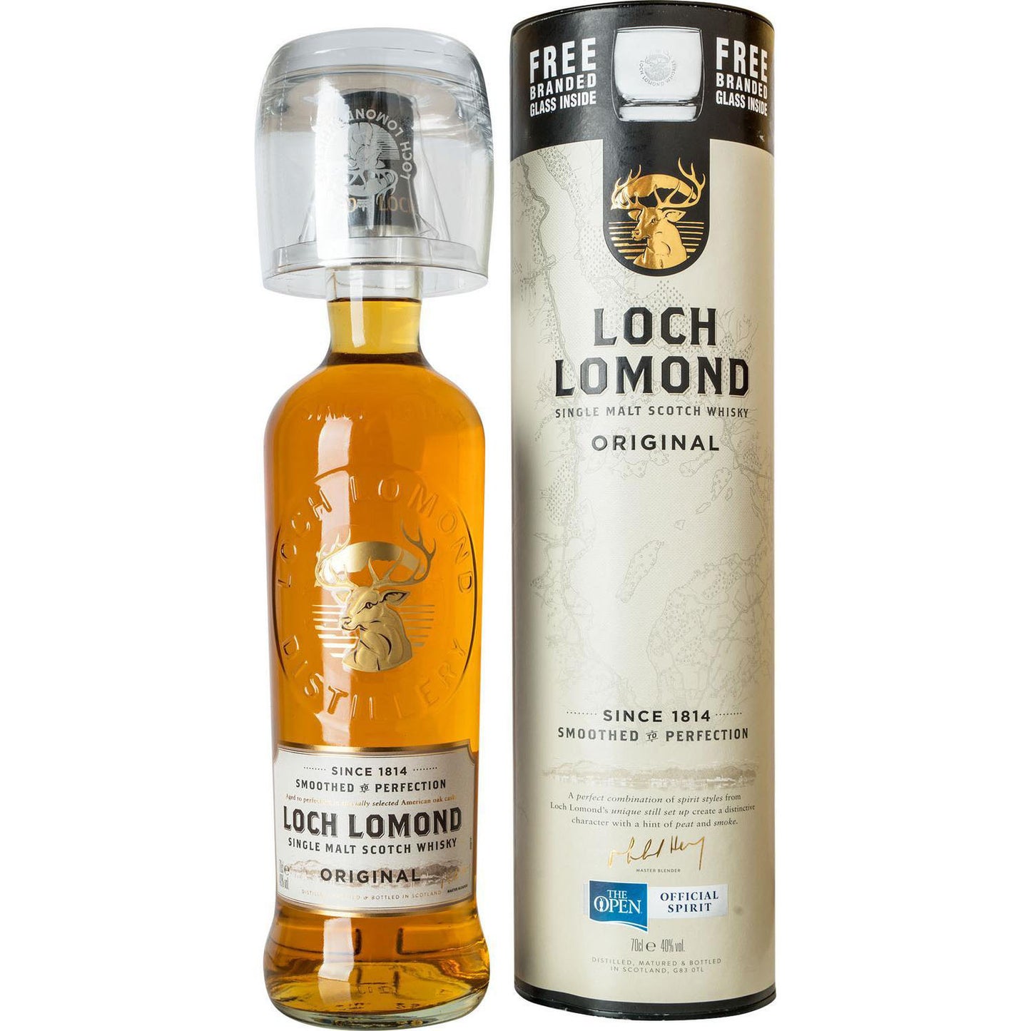 Loch Lomond Original 0,7L 40% + Szklanka Tuba