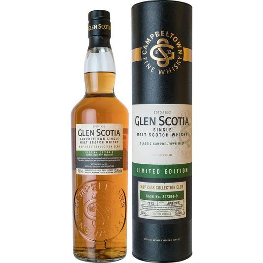 Glen Scotia Single Cask M&P Collection 2013 No 20/304-9 0,7