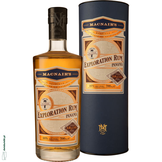 MACNAIR'S EXPLORATION RUM PEATED 7YO
