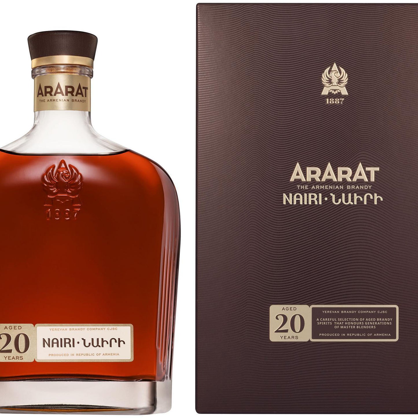 Ararat Nairi Aged 20 Years 0,7L Kartonik New