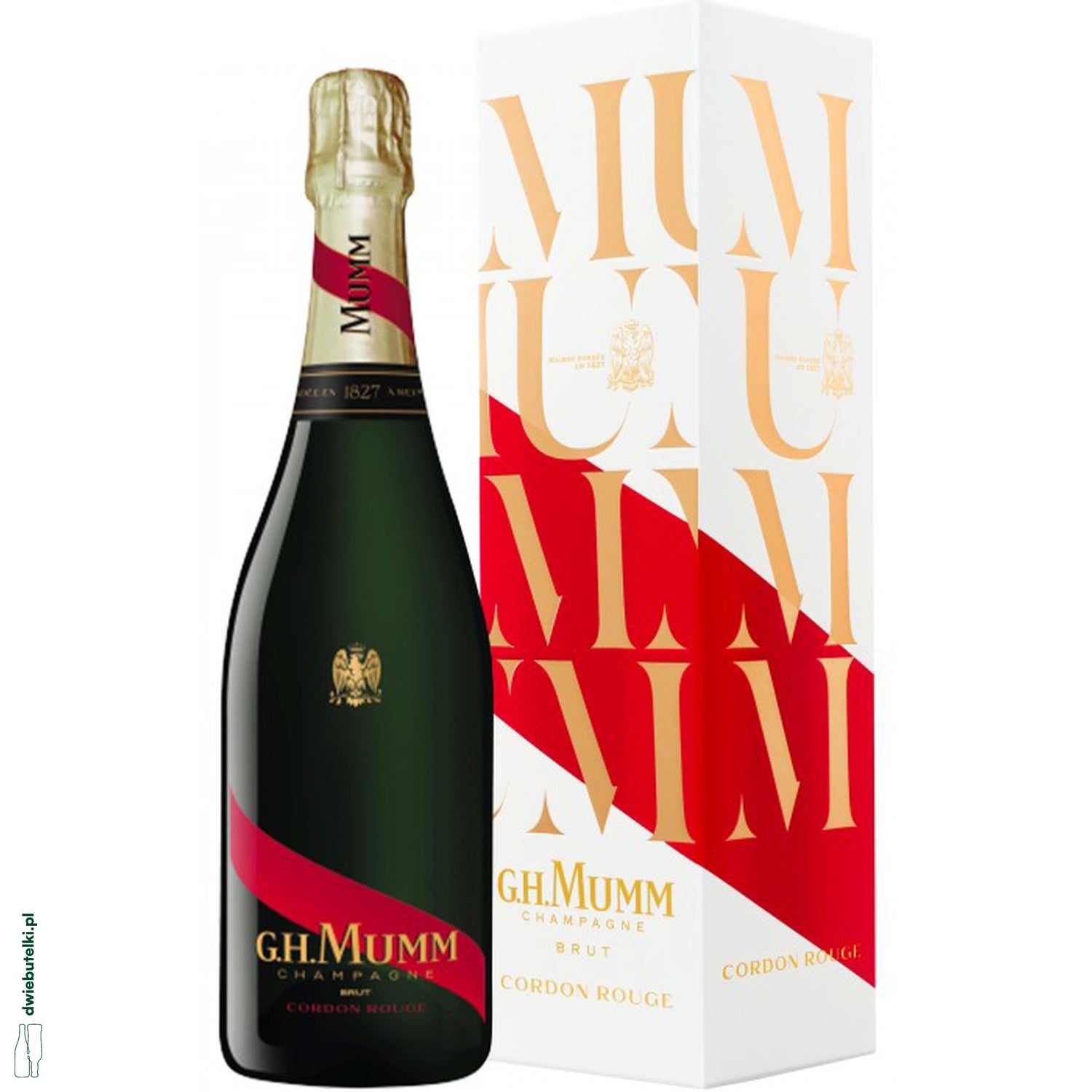 G.H. MUMM GRAND CORDON ROUGE 0,75 KARTONIK