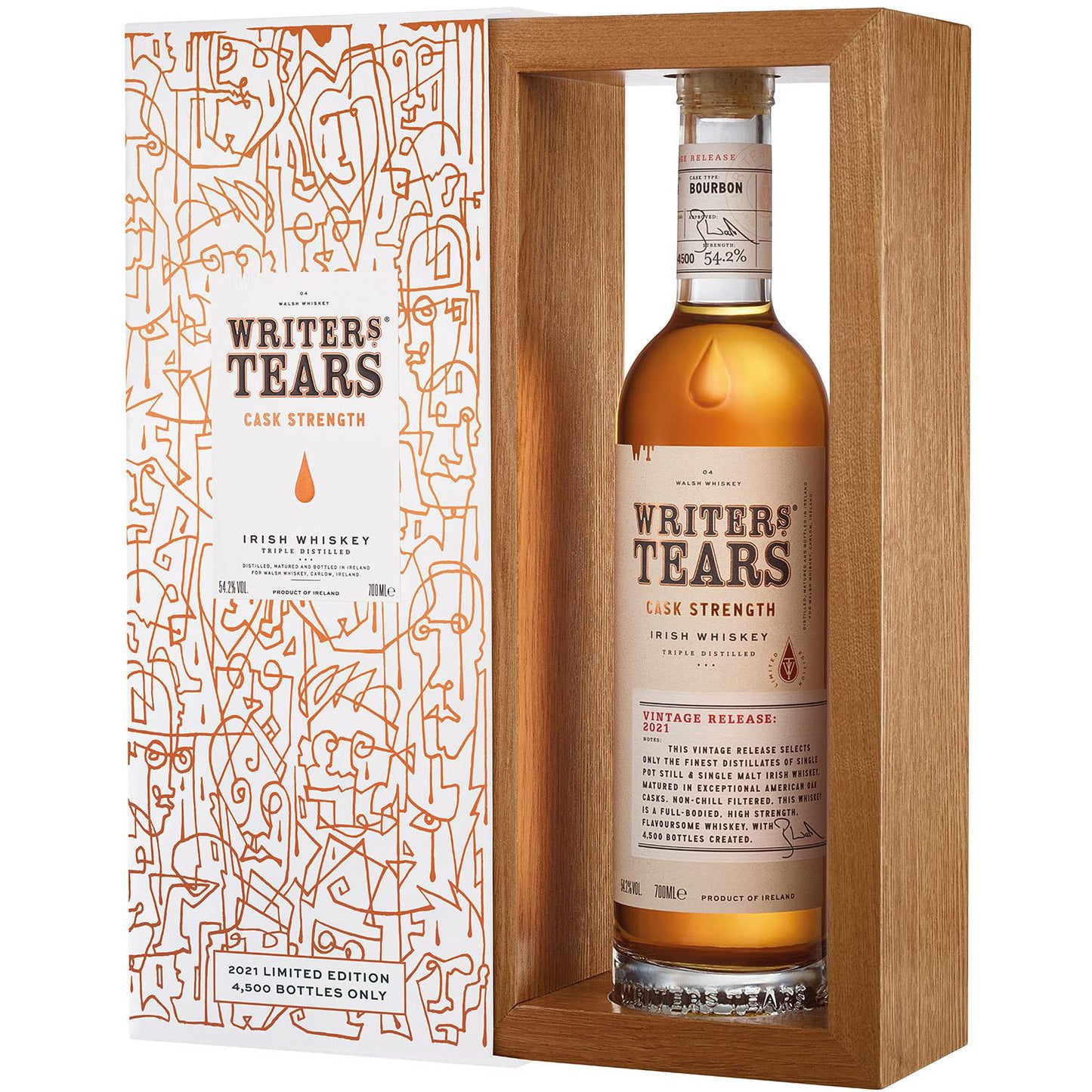 Writers Tears Rare Cask Strength 0,7 54,2% Skrzynka